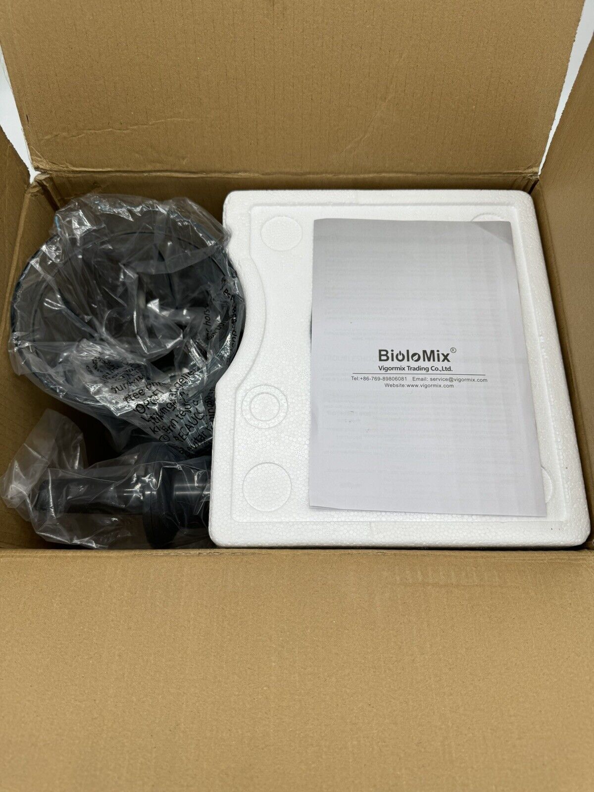 BioloMix Heavy Duty Professional Blender Peak 2200W Commercial Grade Bar Blender