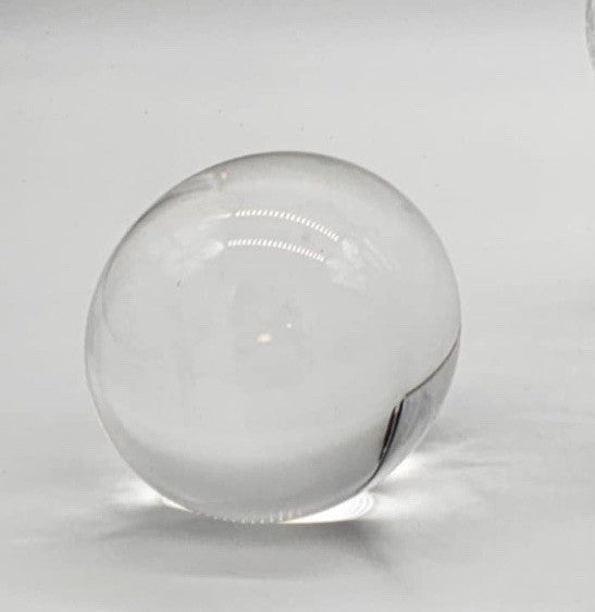 Vintage Glass Clear Paper Weight U258/33