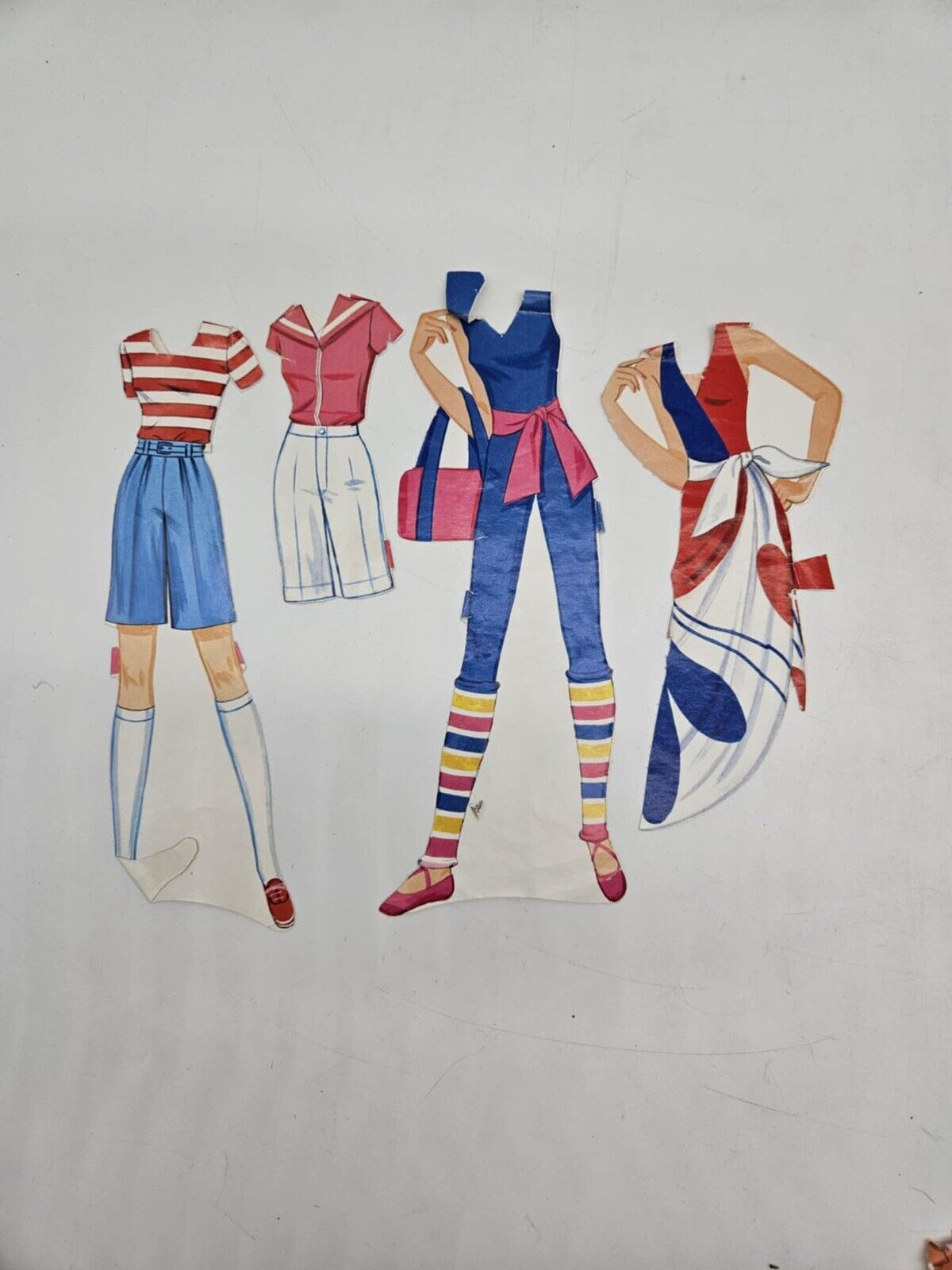 1984 Crystal Barbie Paper Doll & Paper Clothes