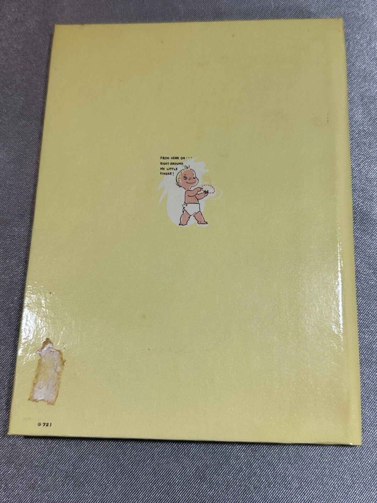 Vintage Mom's 1980s Hospital Record Happy Birth Day! TNO QCC