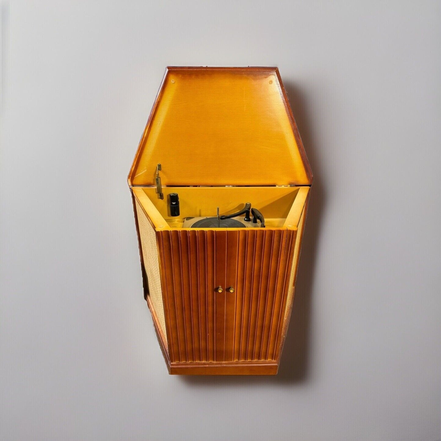 50s WORKING Mid Century Westinghouse Record Player Turntable Diamond VFRN