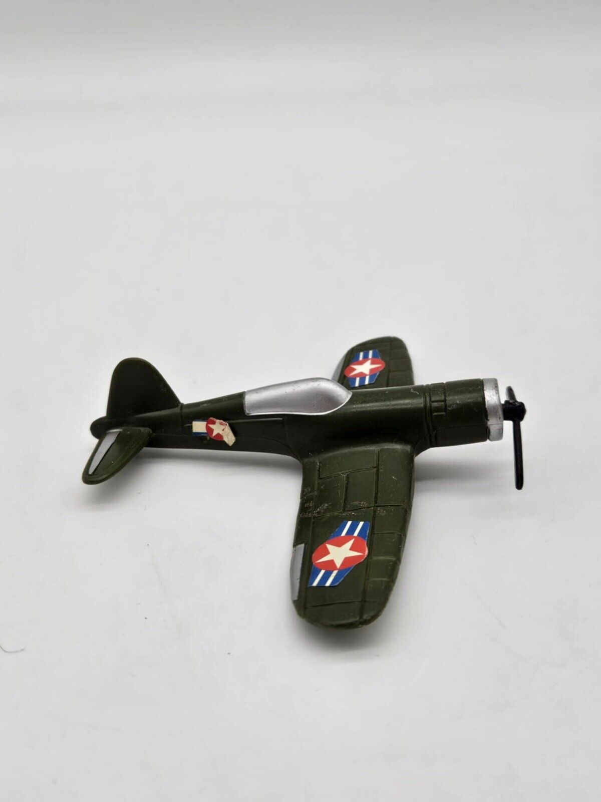 Vintage Military Model Diecast Plane