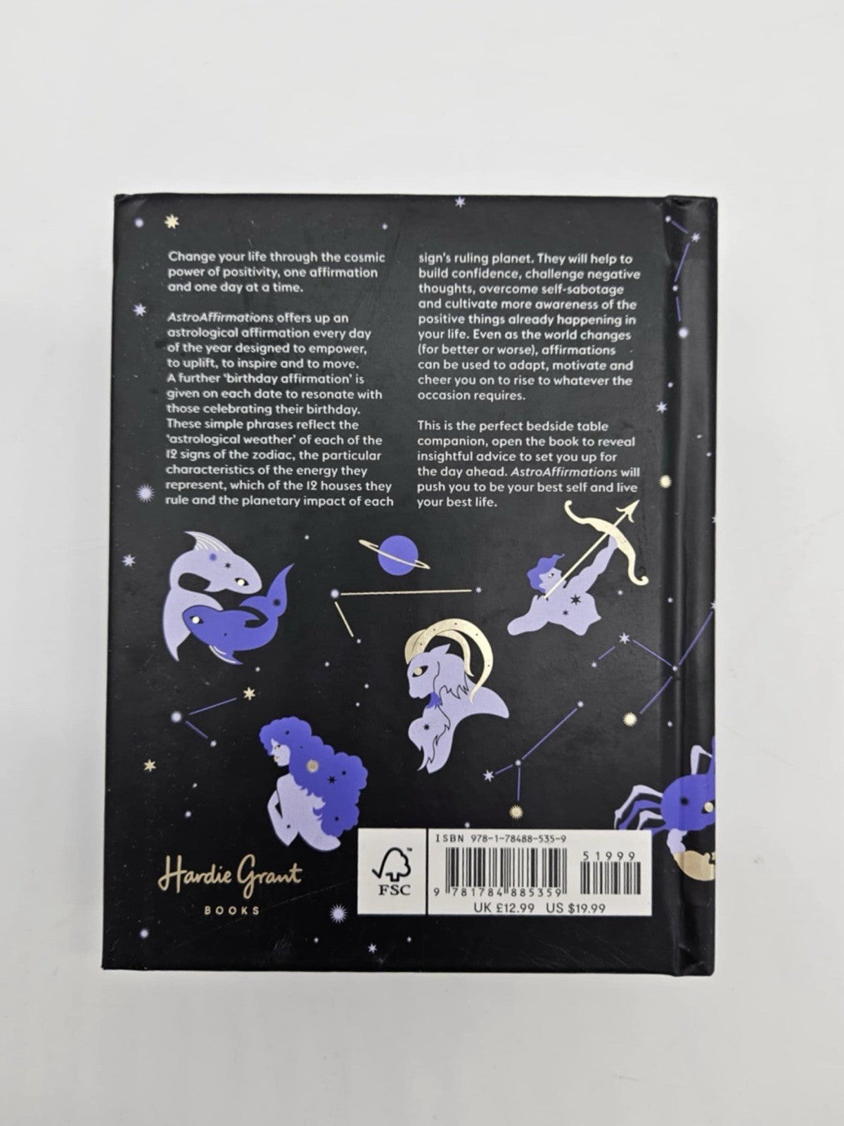 AstroAffirmations: Empowering the Zodia- 1784885355, hardcover, Stella Andromeda