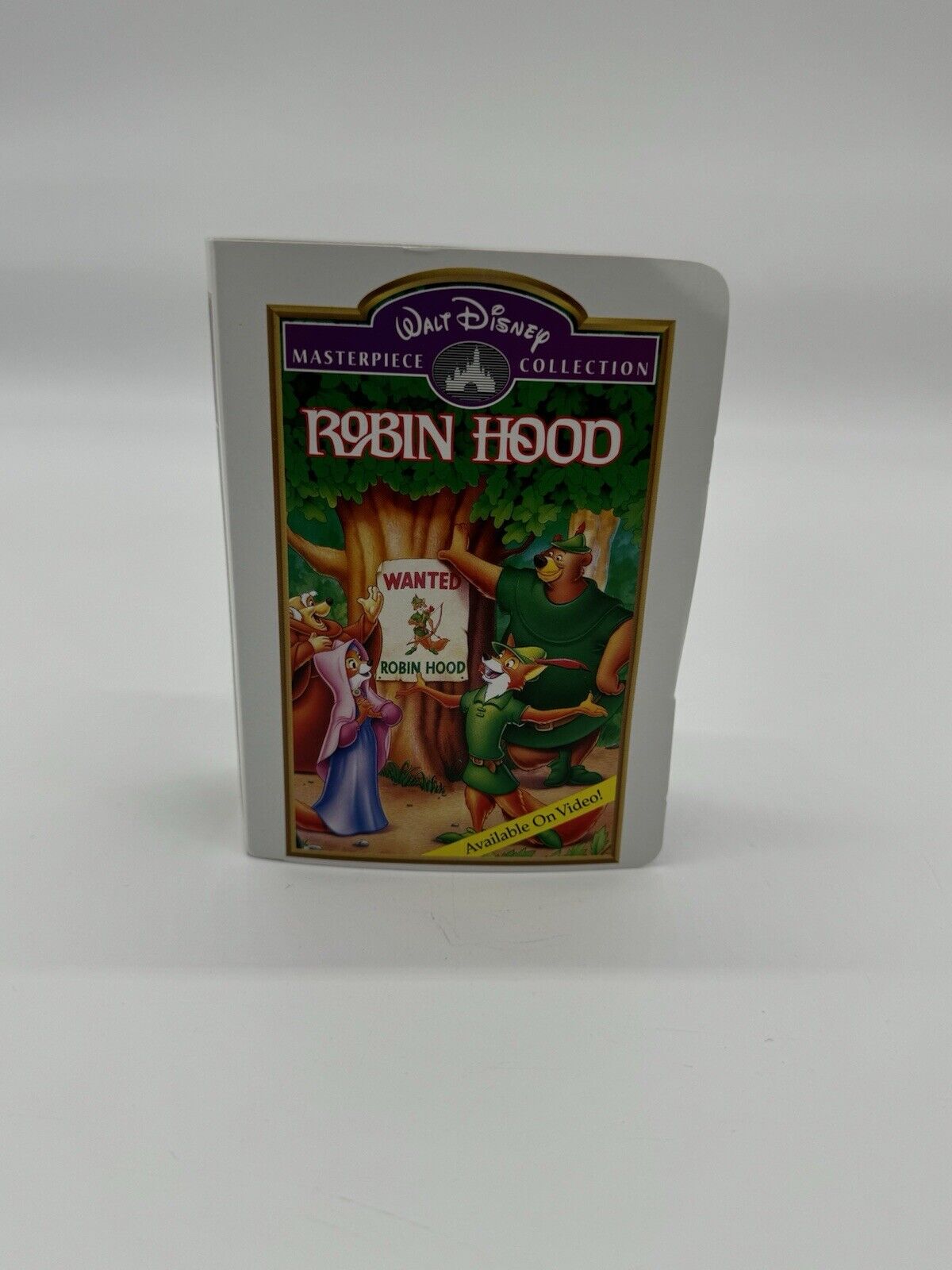 VTG McDonalds Walt Disney Masterpiece Collection Happy Meal VHS Toy Robin Hood