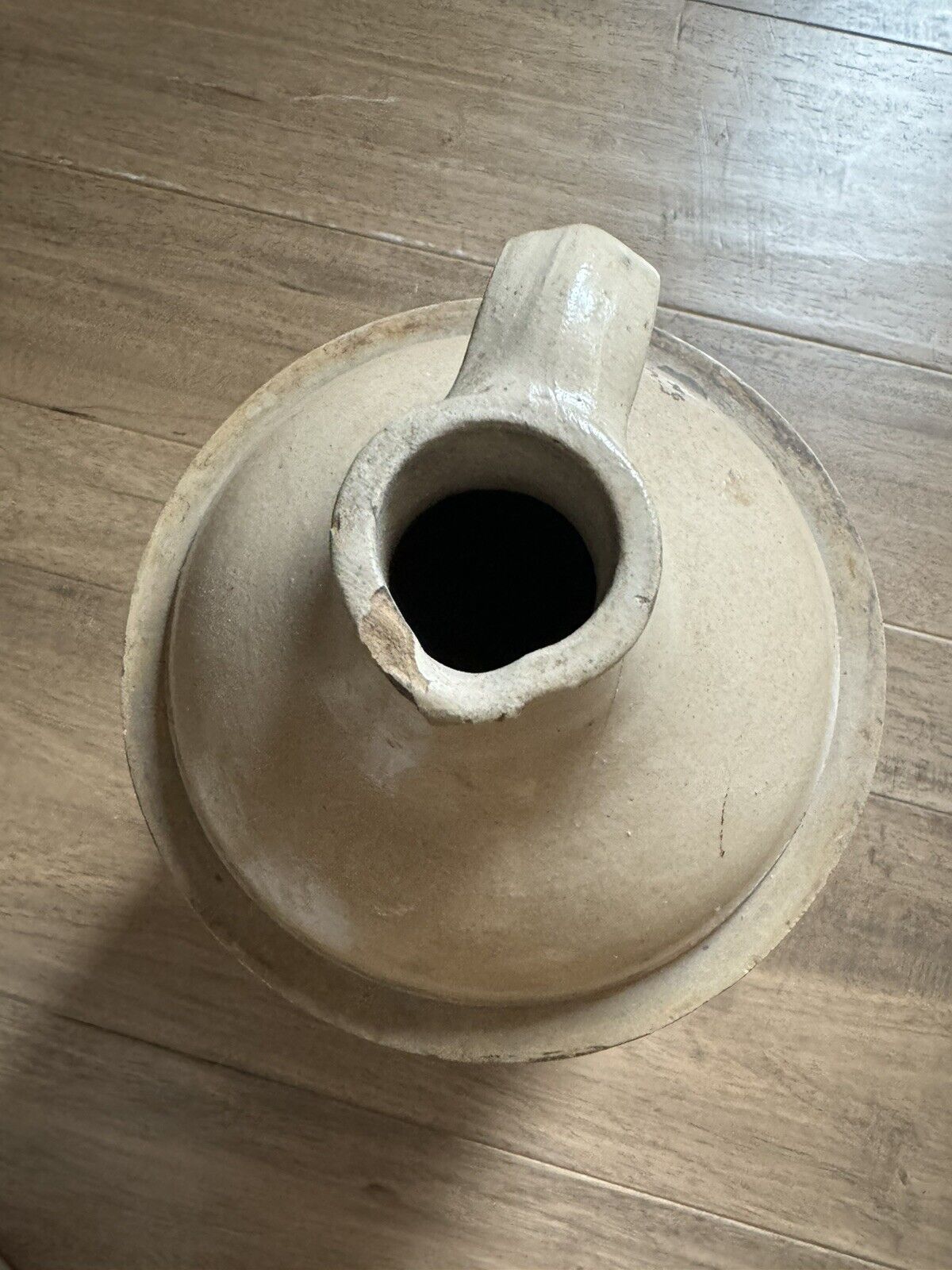 1 Gallon Whiskey Jug Vintage Stoneware