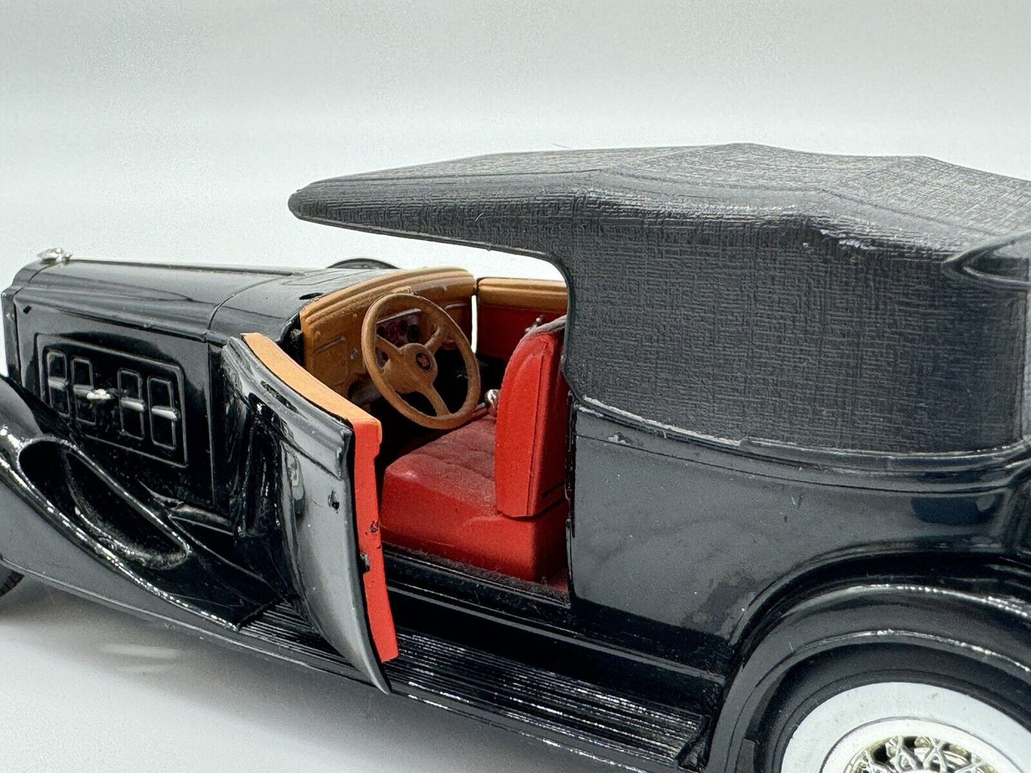 Anson 1934 Packard V-12 Twelve Vintage 1:27 Scale Die-cast Car Incomplete 005