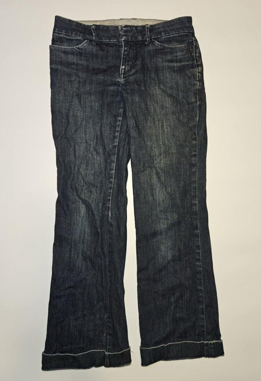 BANANA REPUBLIC Women's 2 Classic Trouser Stretch Premium Denim Jeans