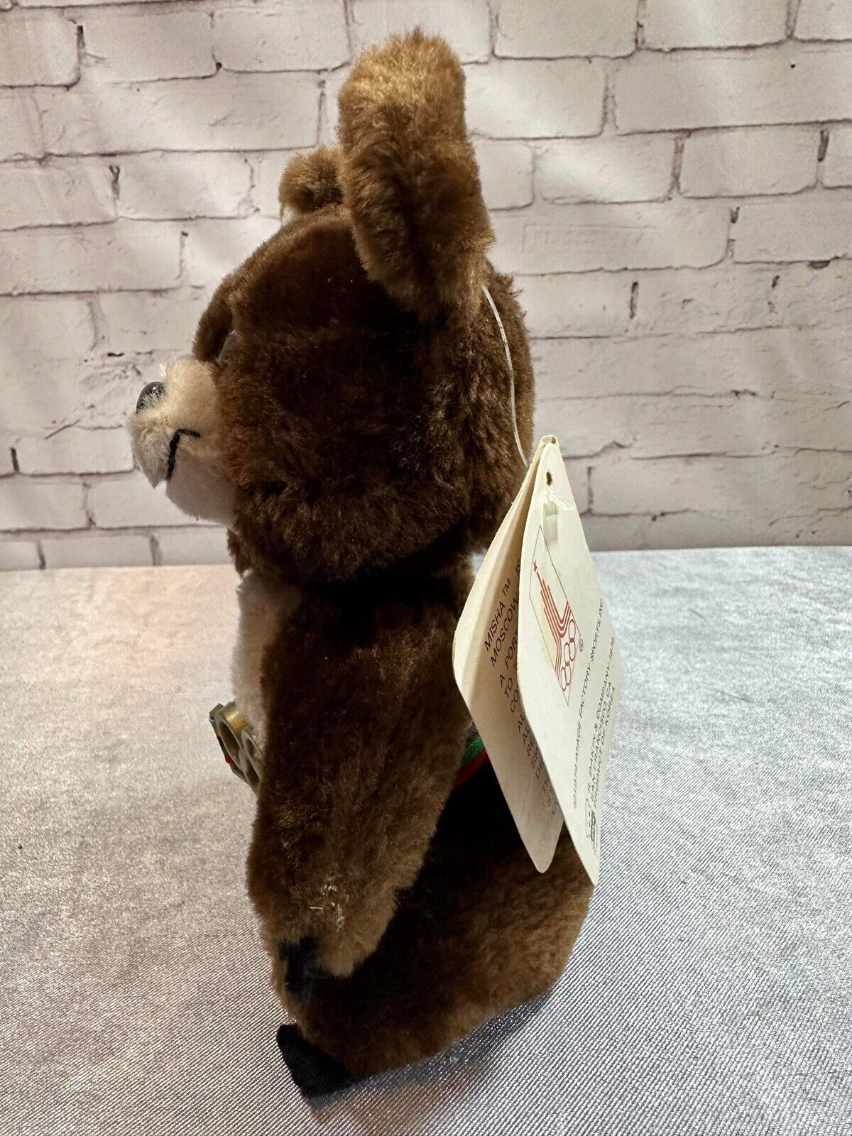 Misha 1979 Olympics Mascot Bear R Dakin & Co 7" Beanie 1980 Moscow w/TAG VCTY