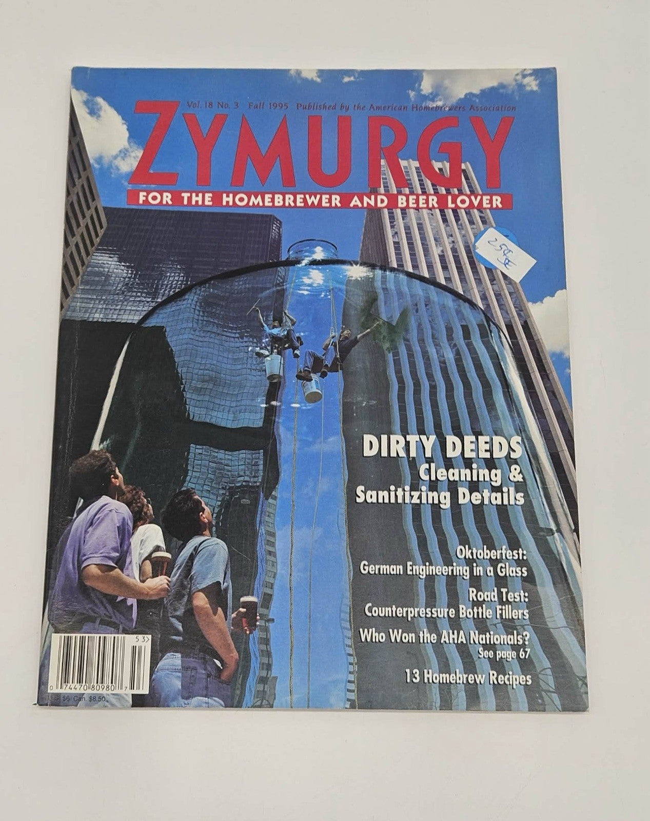 Zymurgy Magazine Fall 1995 Vol. 18 No. 3 Dirty Deeds Homebrewing Issue