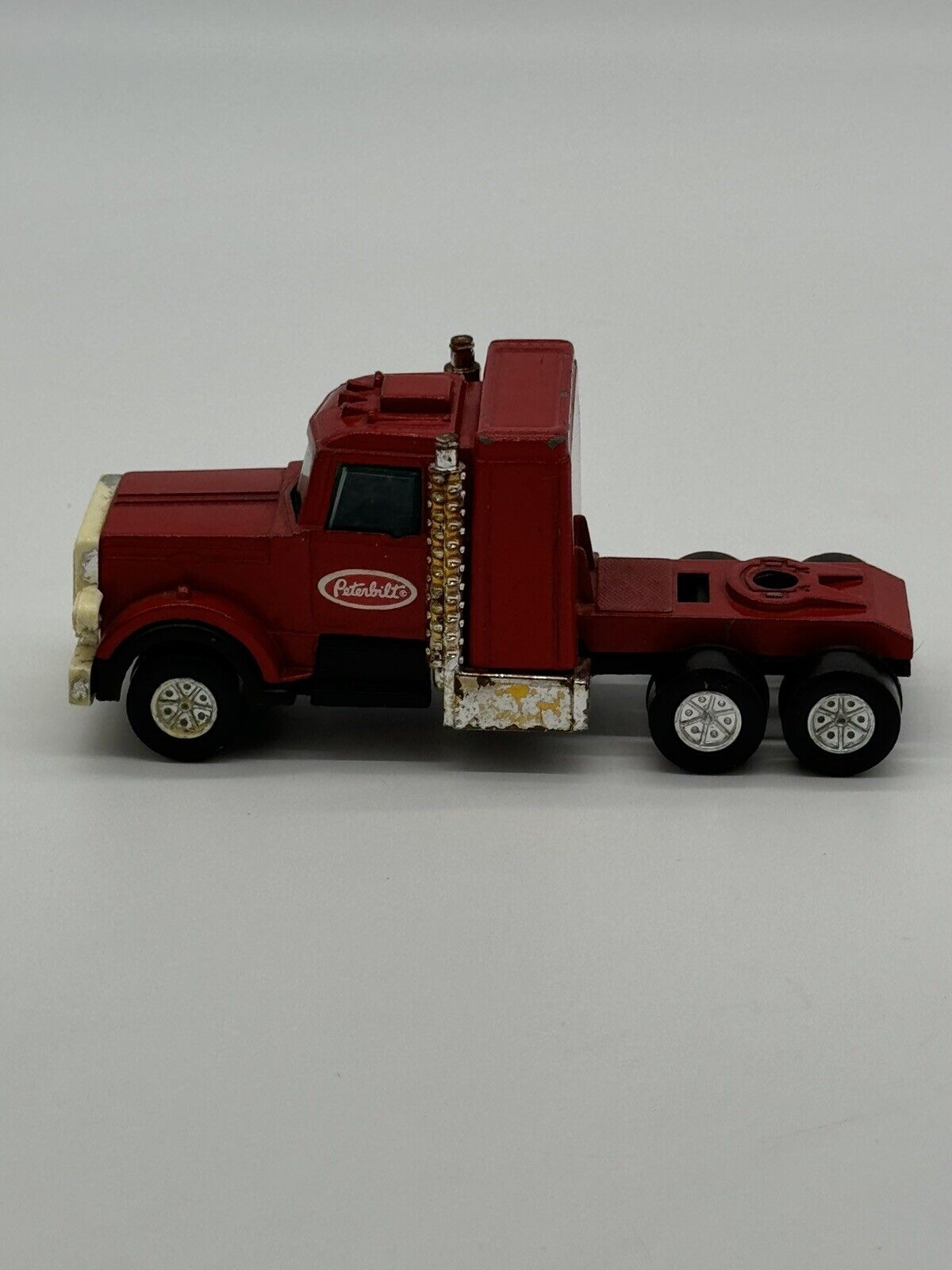Vintage Tootsie toy Peterbilt Cab Semi Truck Tractor Intercontinental Trailer