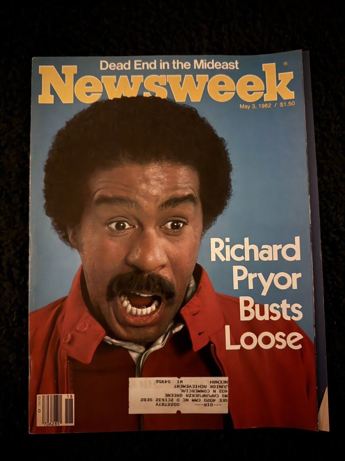 Newsweek Magazine May 3, 1982 Richard Pryor