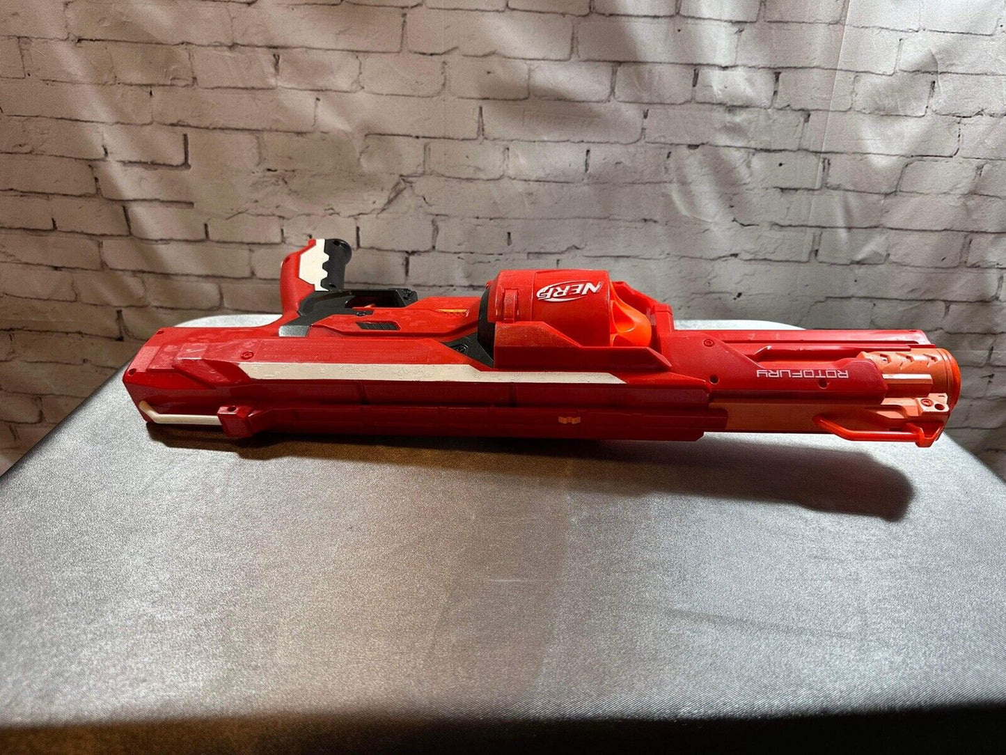 NERF Red Mega Series RotoFury Dart Gun Blaster Free Shipping VTY