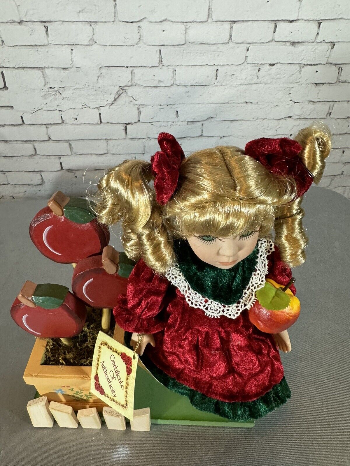 Vintage Genuine Fine Bisque Porcelain Doll, Collectors Choice VCTY VFG