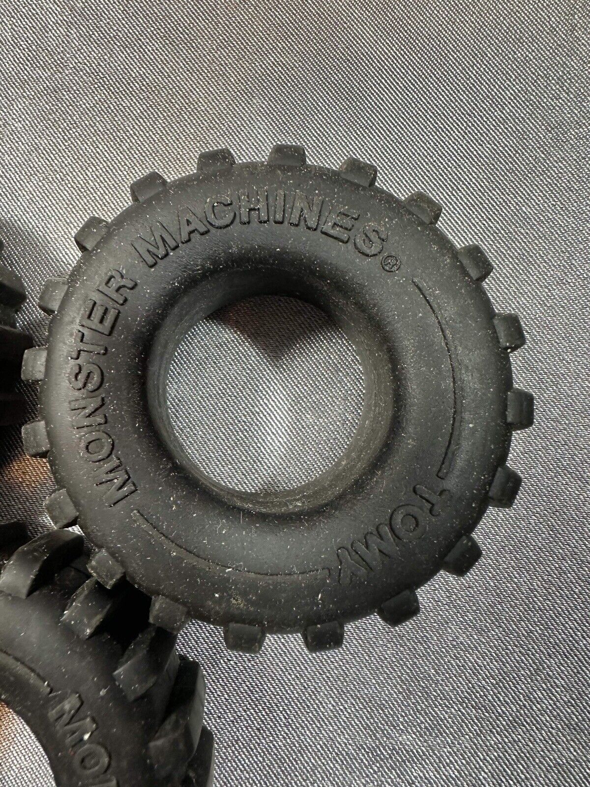 6 Vintage 1986 Monster Machine TOMY Truck Tires VTY 003