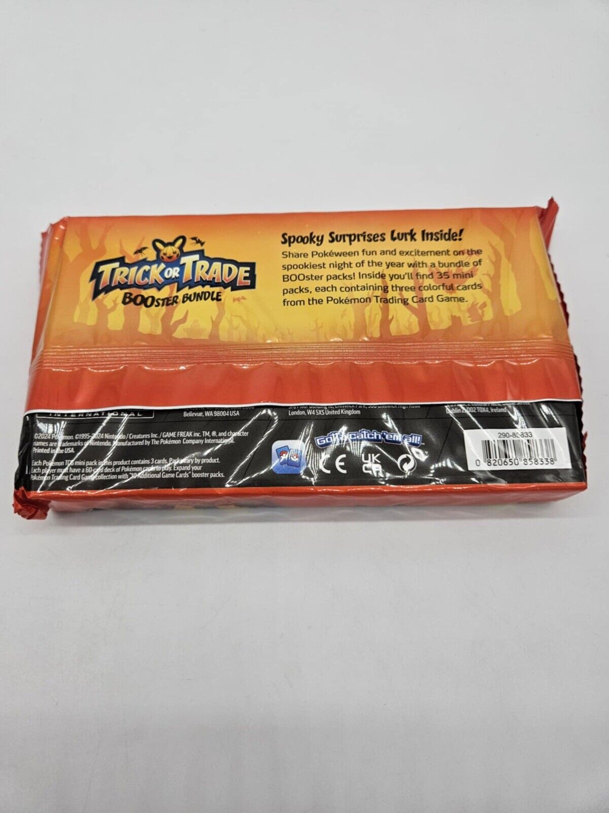 2024 Trick or Trade BOOster Bundle Halloween Packs Pokemon TCG New (4 Packs)!