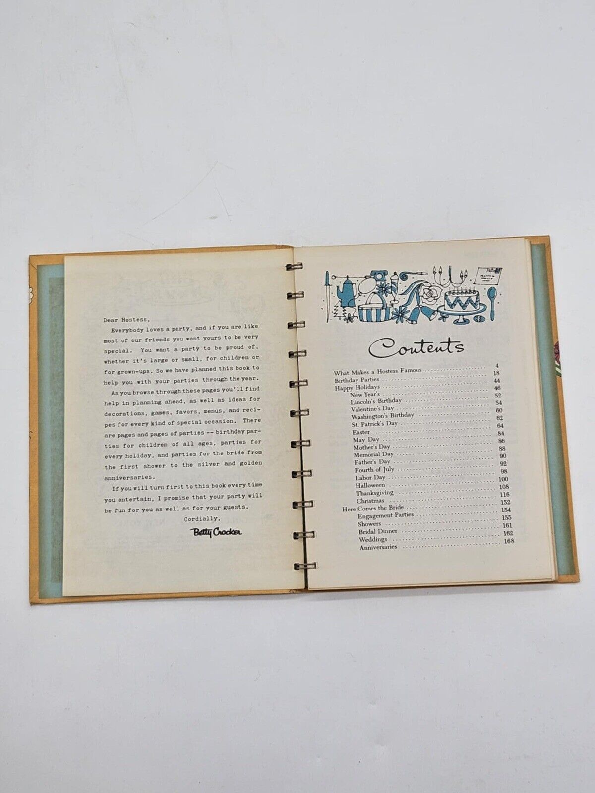 Betty Crocker’s Cookbook Guide To Easy Entertaining 1959 1st Edition 1st Print