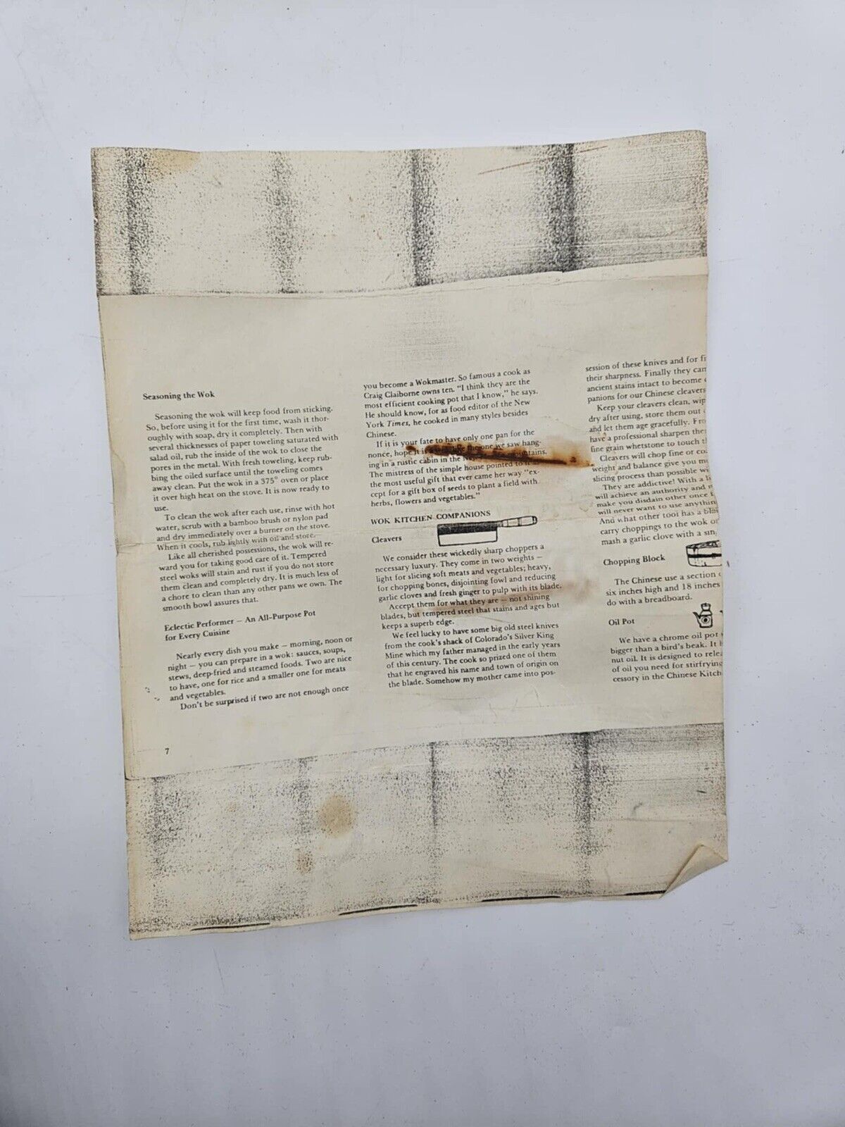 Rare Carbon Steel 14” Atlas Metal Spinning Co. Wok 3 Piece Stir Fry Cookware Set