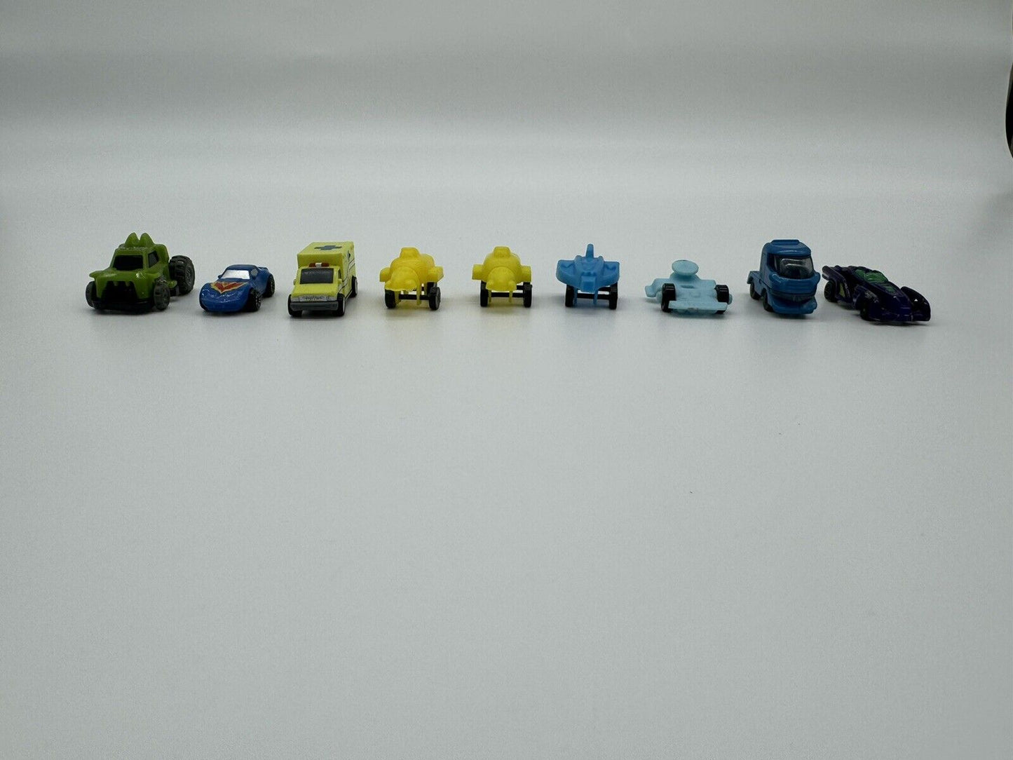 Micro Mini Tiny Toy Cars Lot of 9