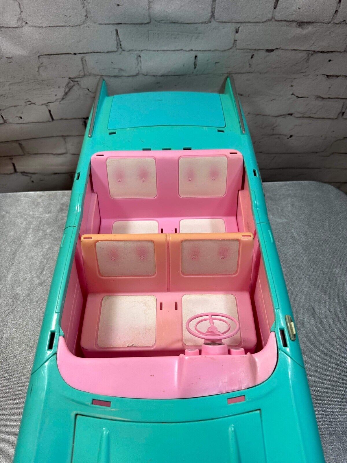 Vintage Barbie 57 Chevy Bel Air Convertible Mattel 1988 W/ Xtra Parts VTY