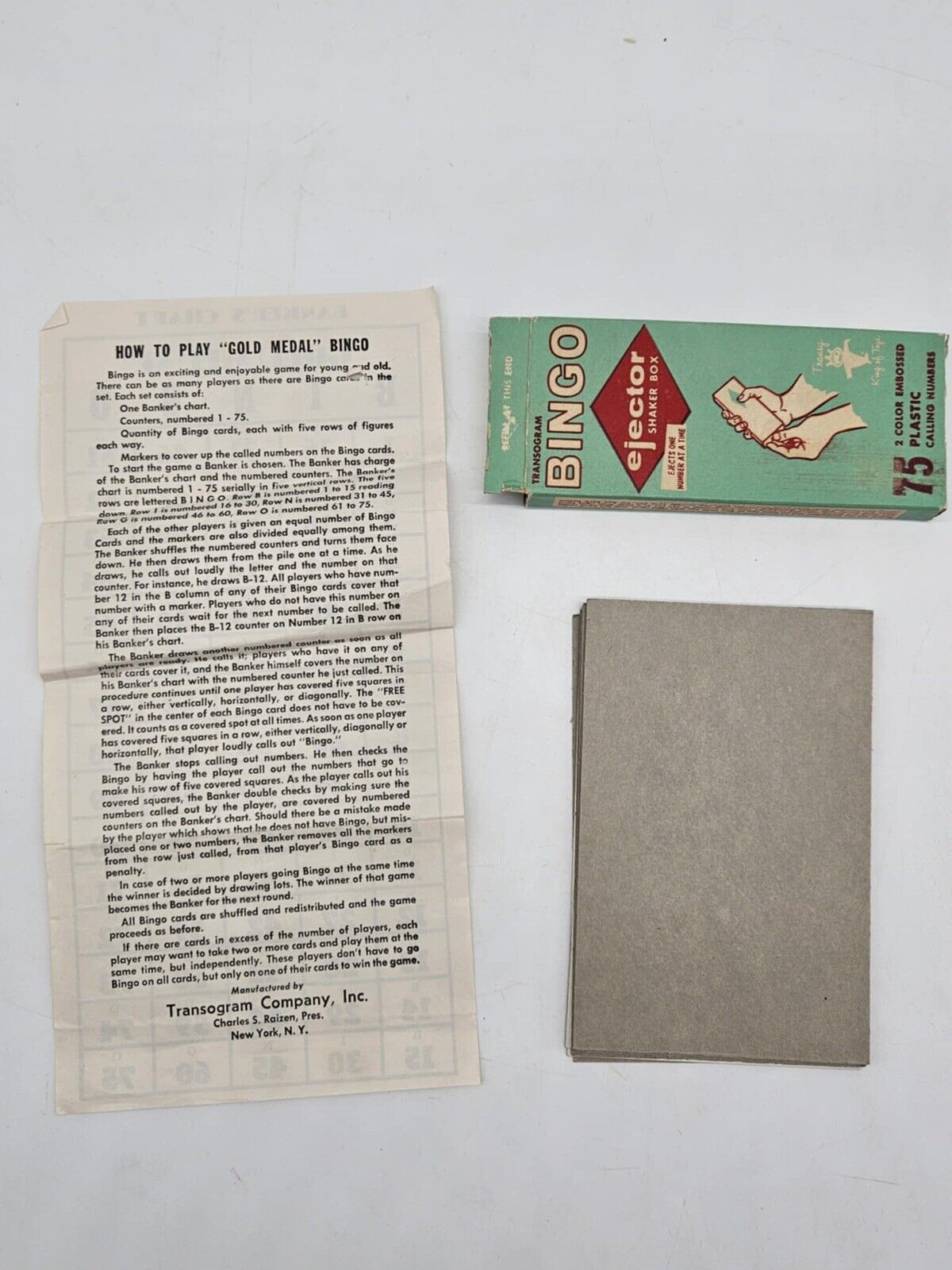 1964 Variety Game Chest 58 Games by Transogram VGM