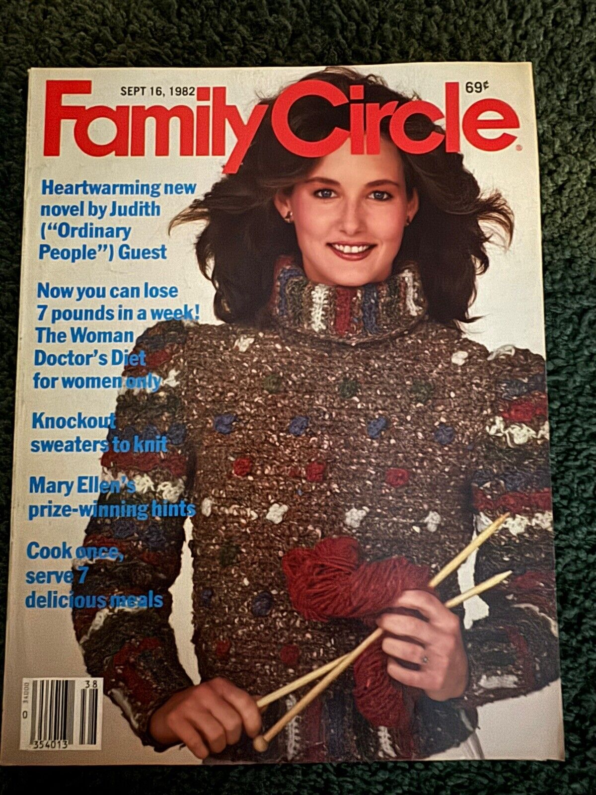 Family Circle magazine lot - Early 1980's lot of 9 - Vintage Back Issue