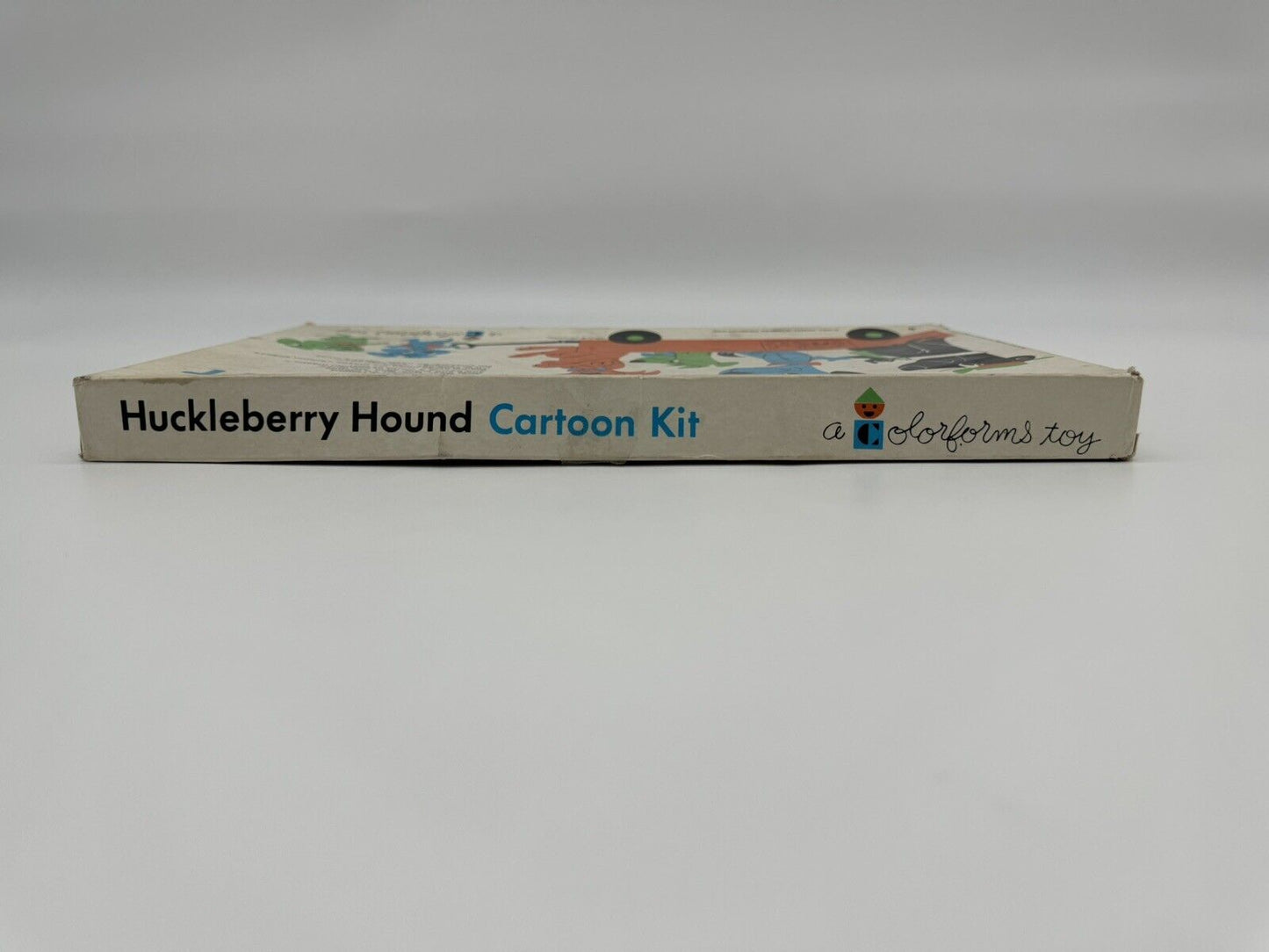 1960 Colorforms Toy Huckleberry Hound Cartoon kit Hanna-Barbera Productions
