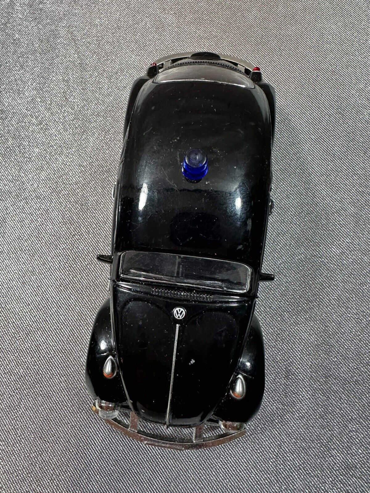 UNI Fortune Volkswagen Beetle RMZ City Black Police Car Diecast VTY 003