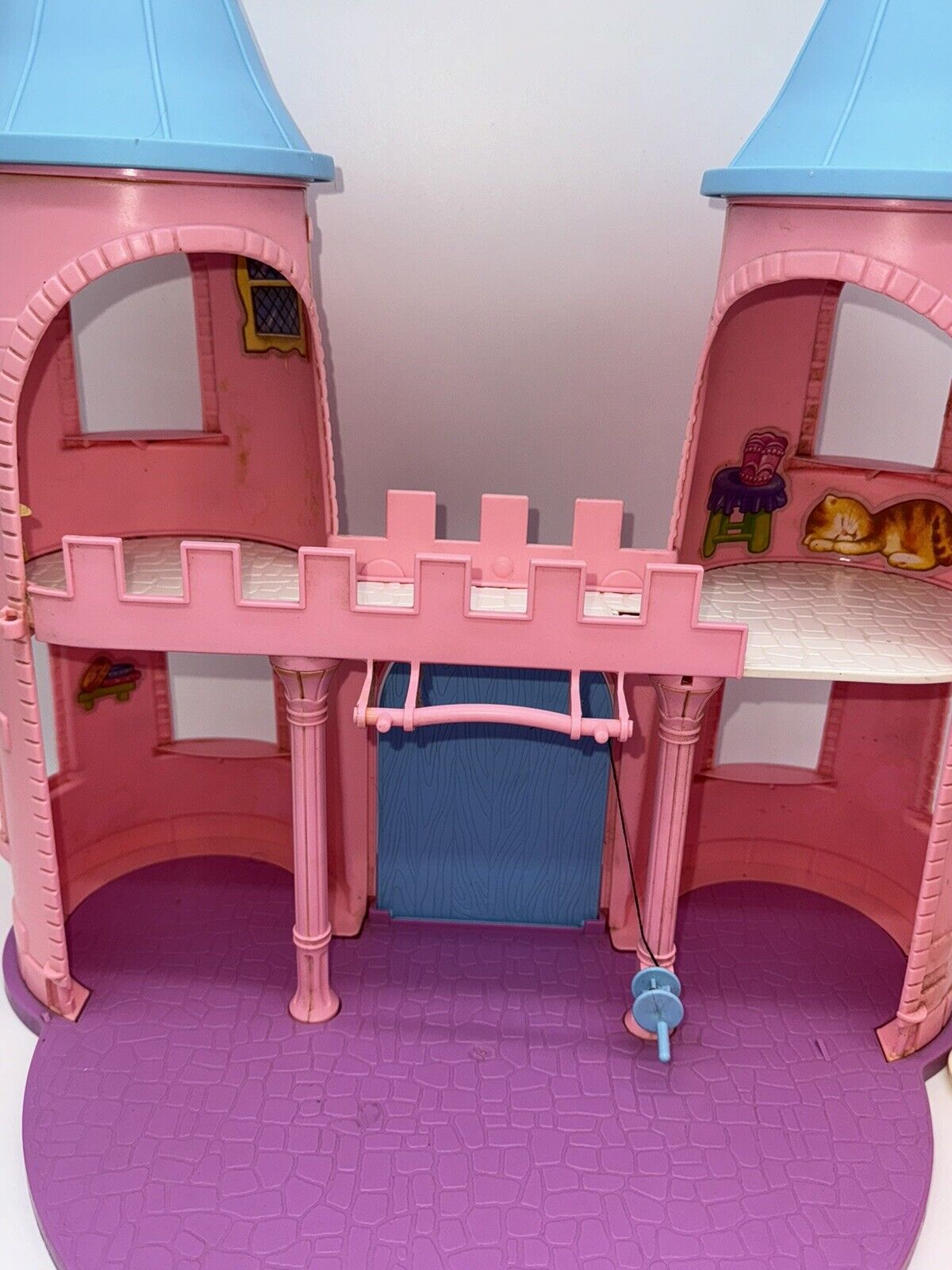 Vintage My Little Pony Pink Dream Castle G1 1984 Near Complete Playset