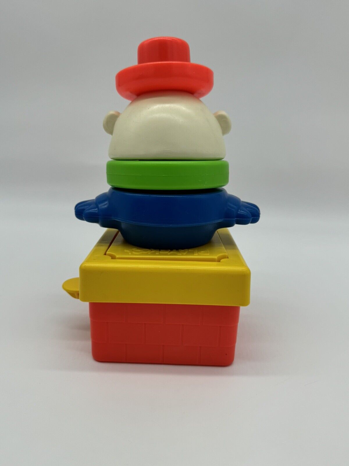 Vintage Playskool Stack n Pop Humpty Dumpty Toy Complete with Hat 1983 VTY