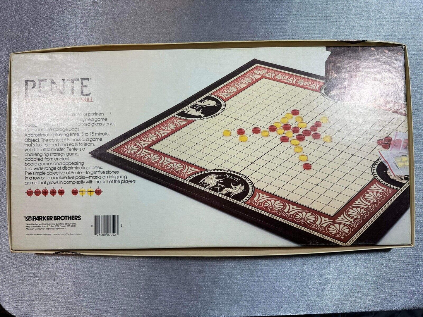 VTG 1984 Parker Brothers PENTE-The Classic Game of Skill VGM