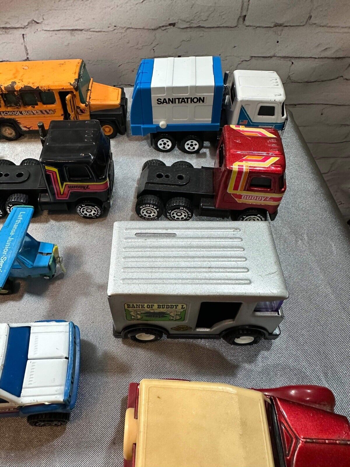 Vintage Lot Of 19 Buddy L Trucks, Cars & MORE 60s/70s/80s VTY