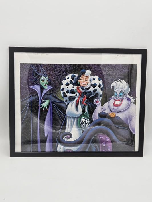 Ceaco 550 Piece Jigsaw Puzzle Disney Villains Cruella de Vil Ursula Maleficent