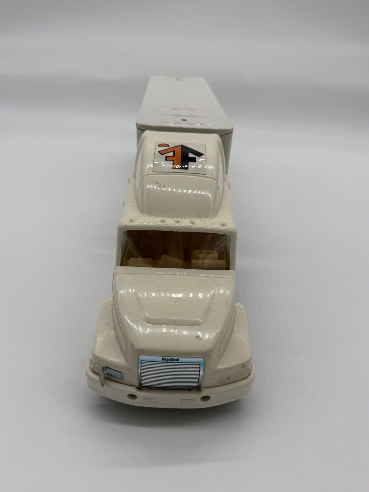 Vintage Nylint  Fleet & Farm Semi Truck & Trailer Pressed Steel & Plastic