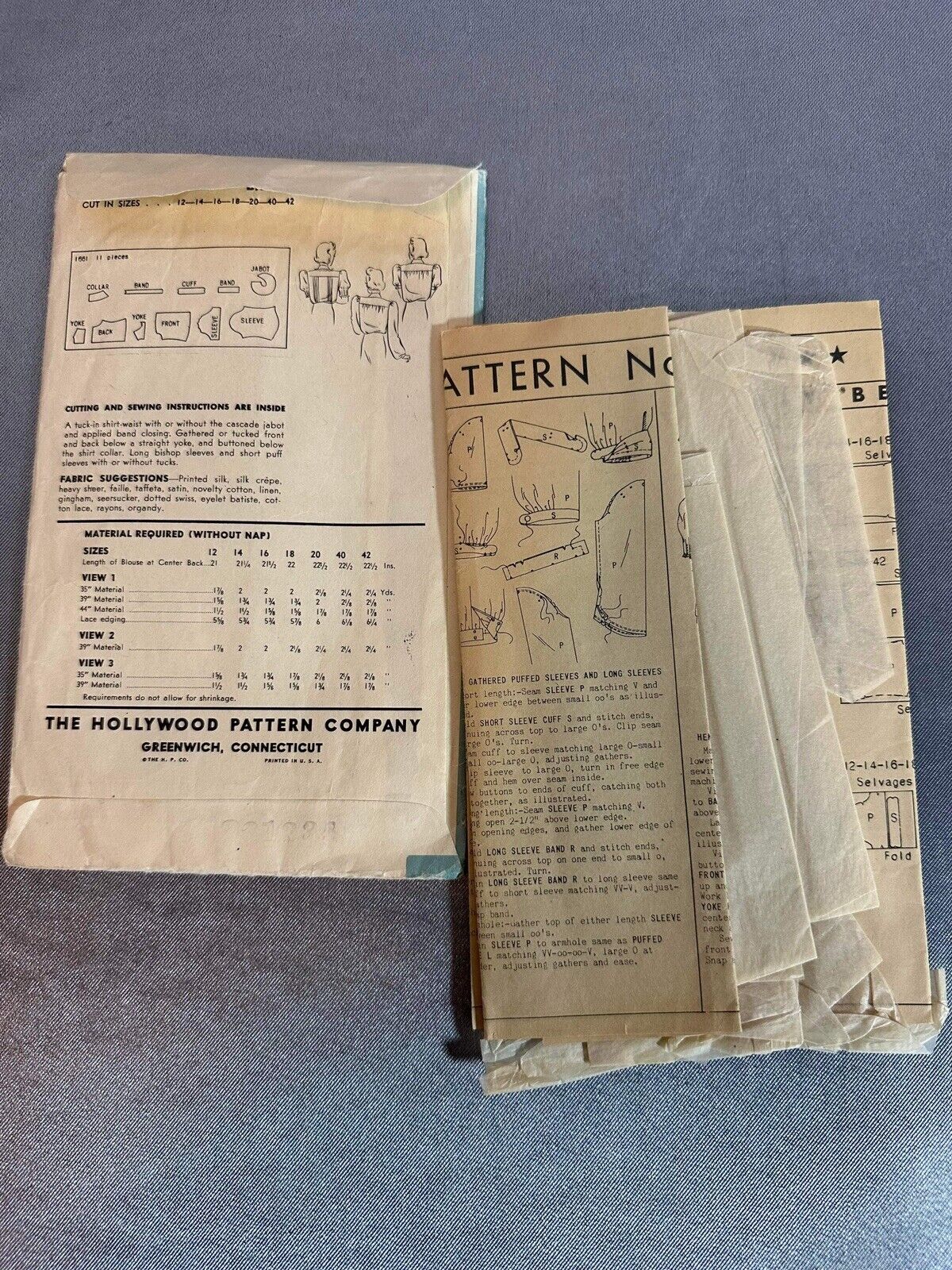 1930s Hollywood Pattern #1515, Madeleine Carroll Featured. Size 14