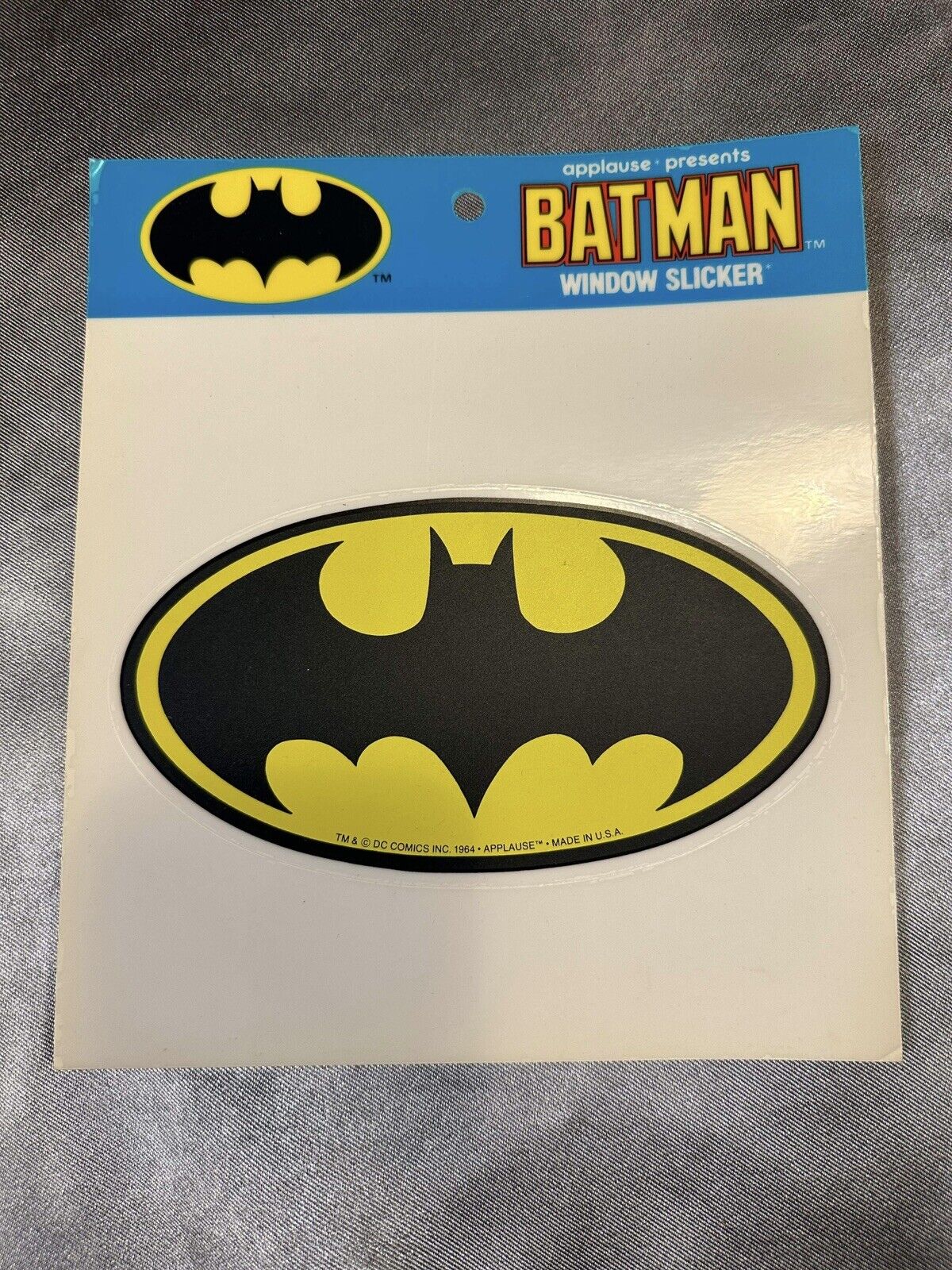 *NEW* Batman 1980s Window Slicker Cling Stickers By Applause (Lot Of 10) TNO QCC