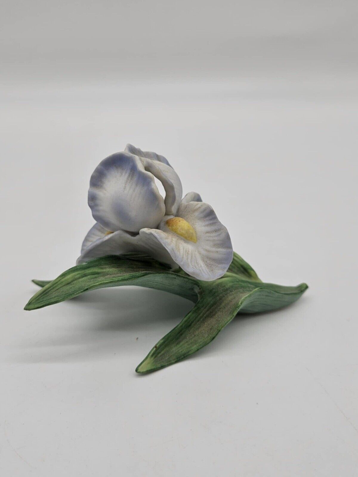 3 Vintage porcelain Homeco Hummingbird on Hibiscus Flower Figurines 1429