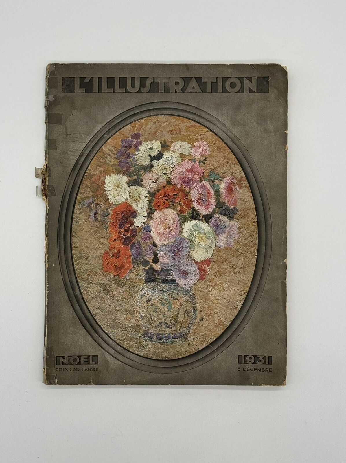 1931 L’Illustration Magazine NOEL Fashion Perfume Christmas French Art Deco Ads