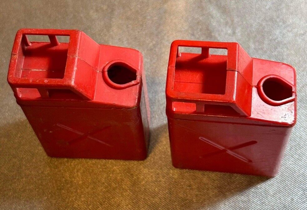 Vtg Mighty 70s Tonka 4x4 Bronco Jeep MR-970 Red Gas Can Accessory Plastic