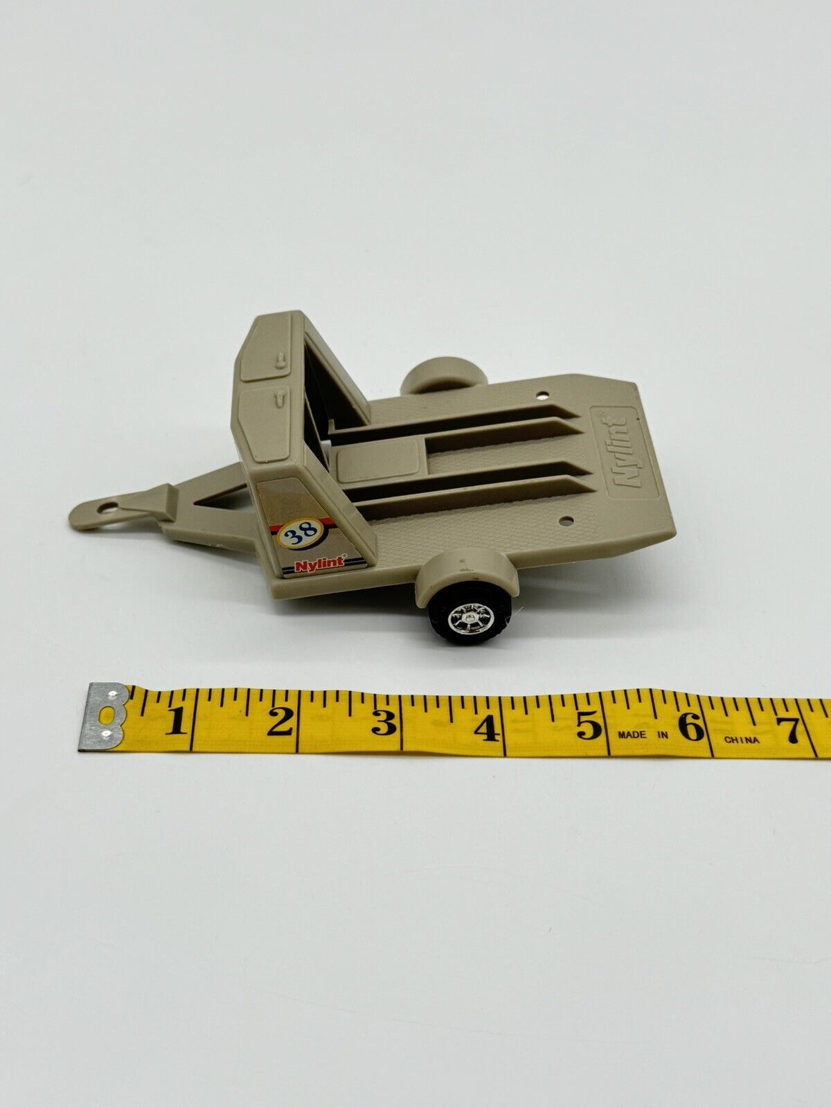 Vintage Nylint Racing Trailer #38 - Plastic