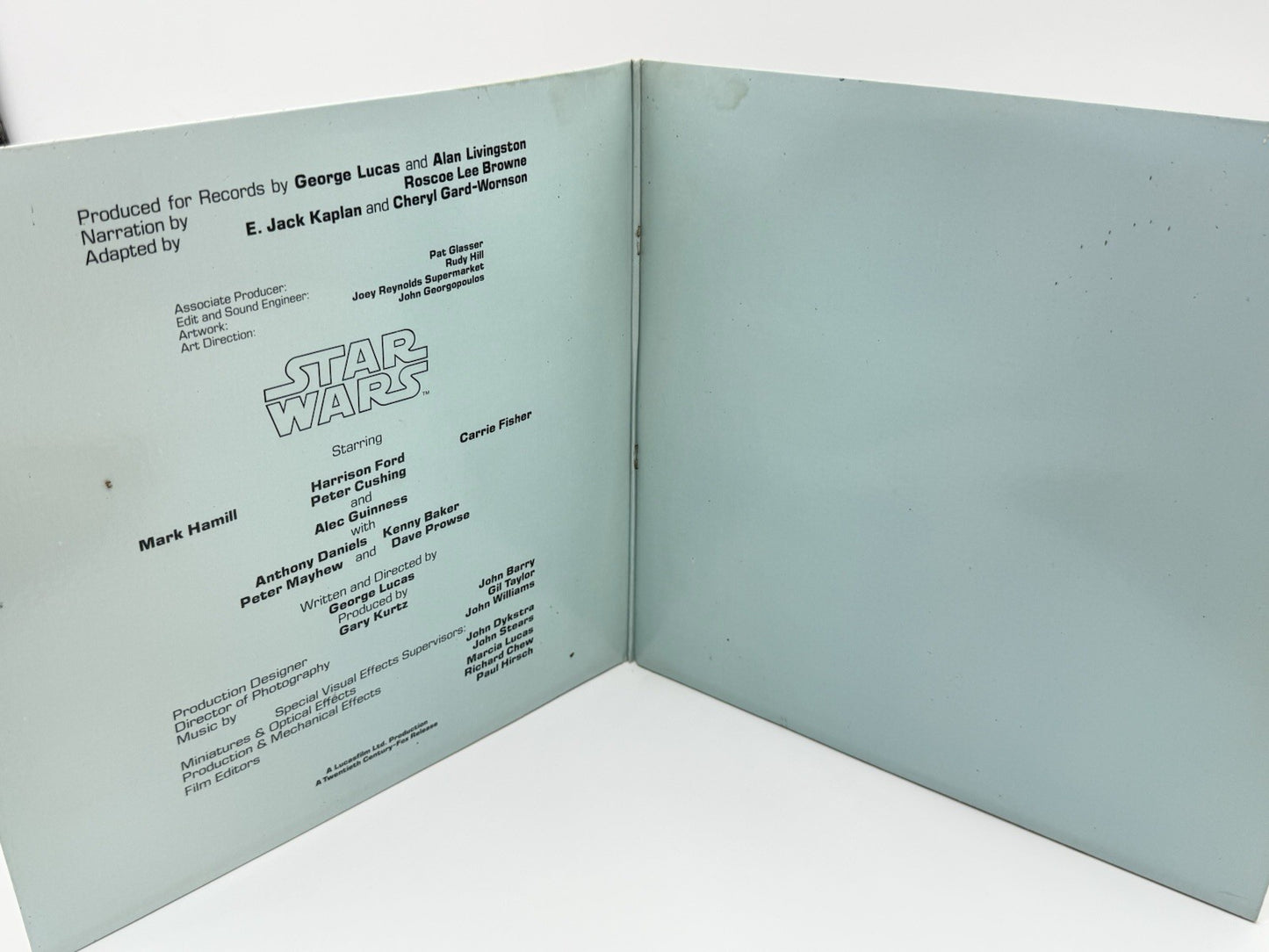 Star Wars The Story of Star Wars LP Record 1977 Original Pressing