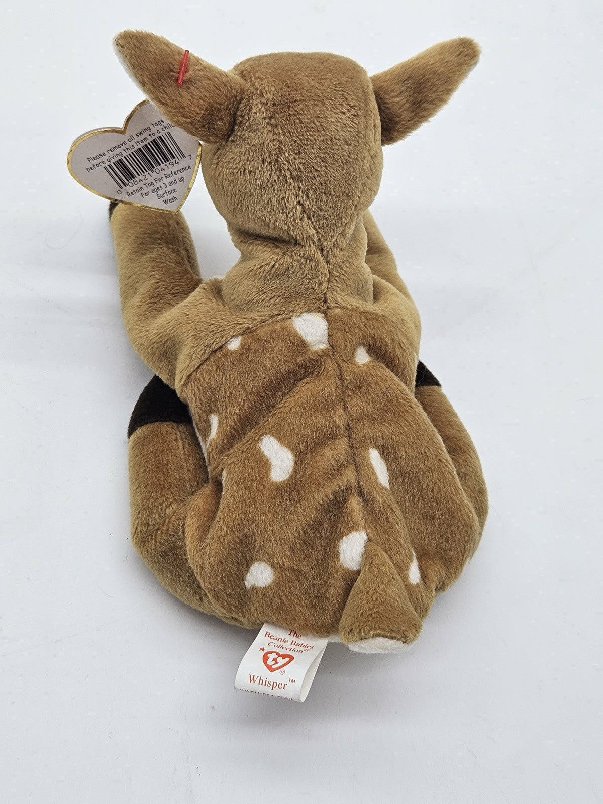 Ty Beanie Baby Whisper the Deer 1998