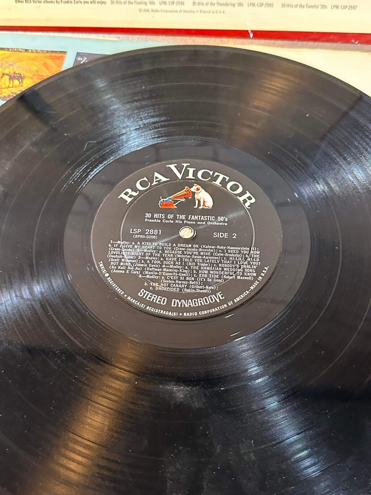 2 Frankie Carle Vinyl Records