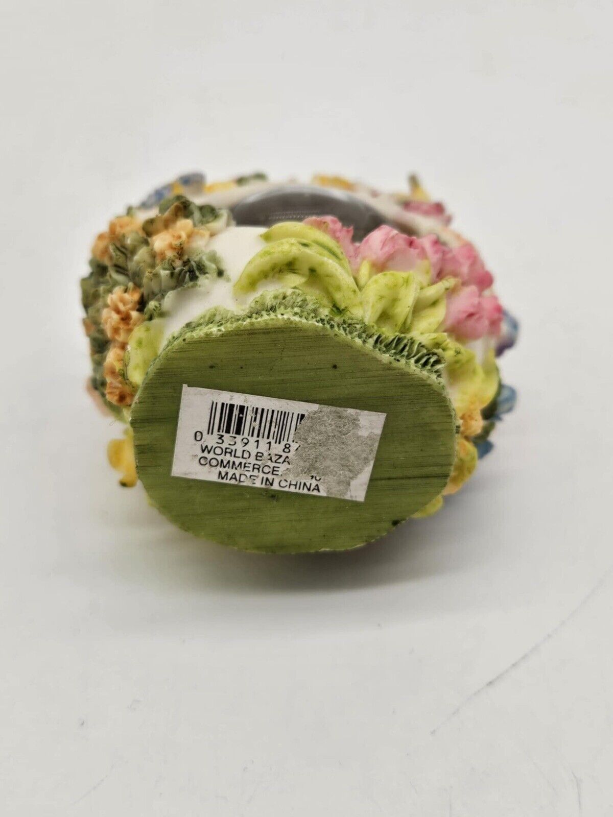 Vintage Butterfly Spring Egg Resin 