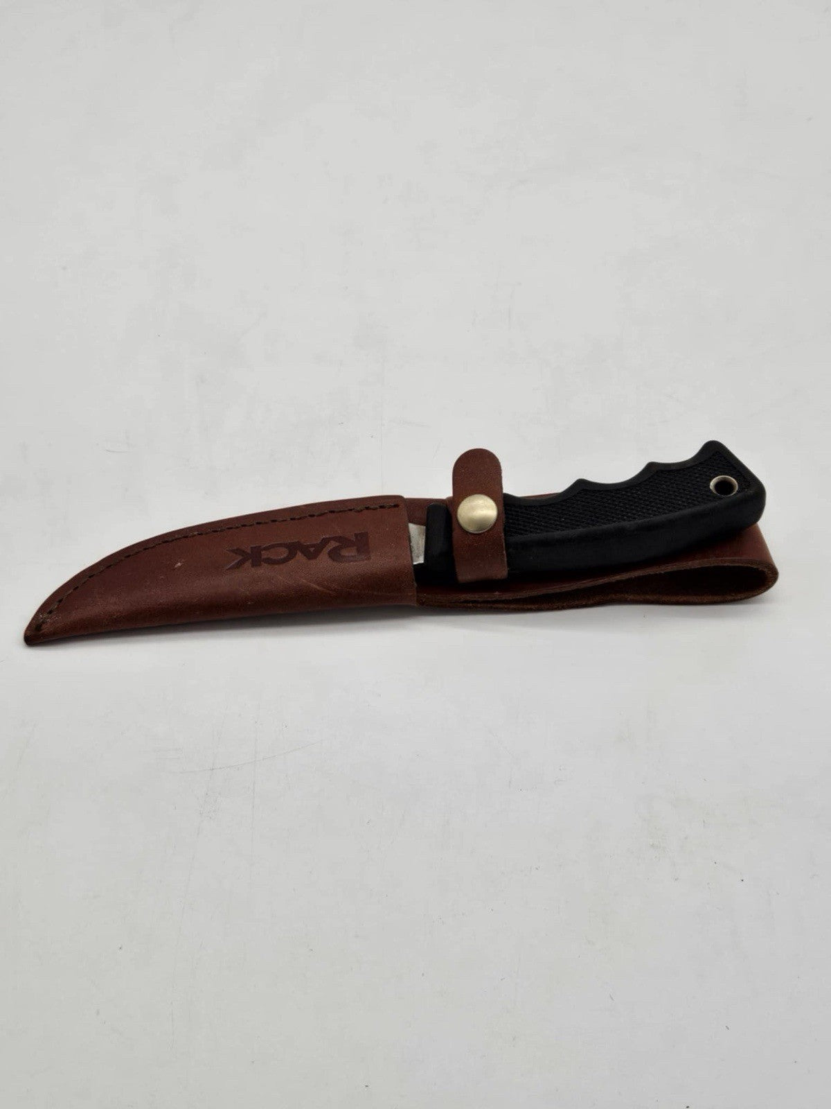 Vintage Western Cutlery "Rack" R2 Fixed blade knife w/original sheath