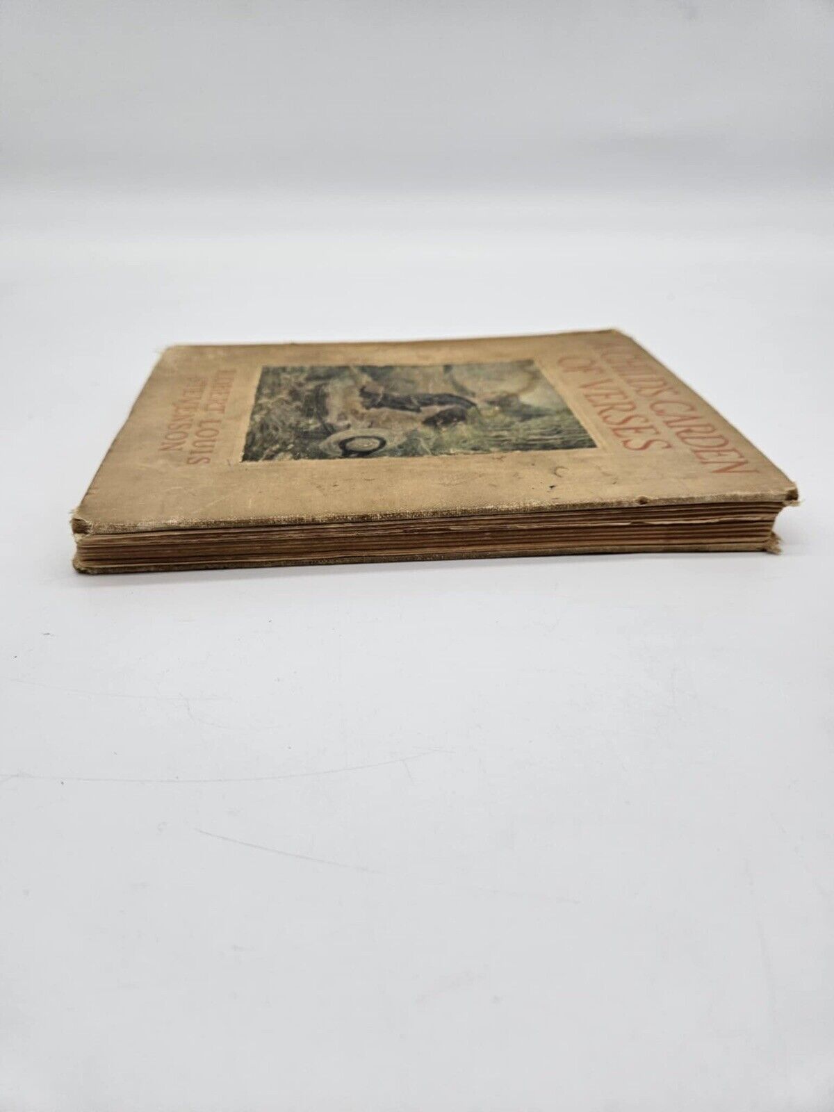 1920 A Child's Garden Of Verses poetry BOOK hc Robert Louis Stevenson illustrate