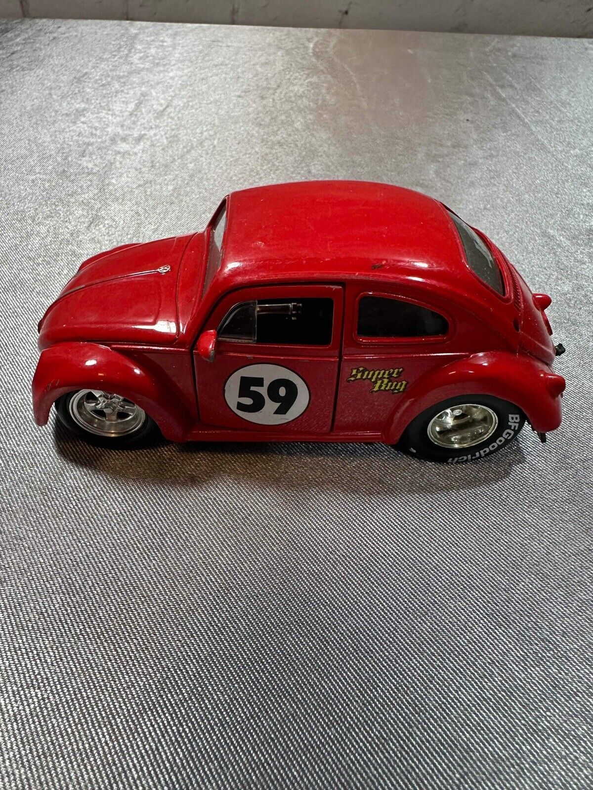 2007 Jada Big Time Muscle 1959 Volkswagen Beetle Red VTY