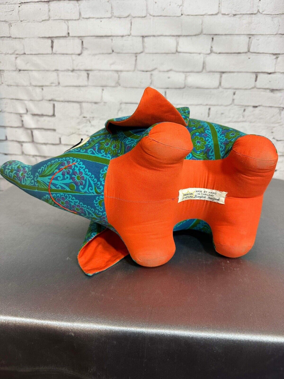 Design By Thai Colorful Made By Hand In Thailand Plush Elephant QCC MISC