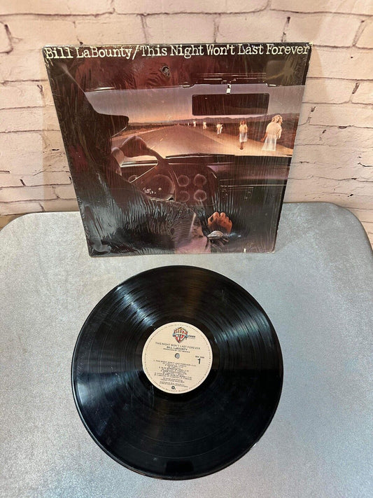 BILL LABOUNTY THIS NIGHT WON'T LAST FOREVER WARNER BROS. P11195 VINYL LP