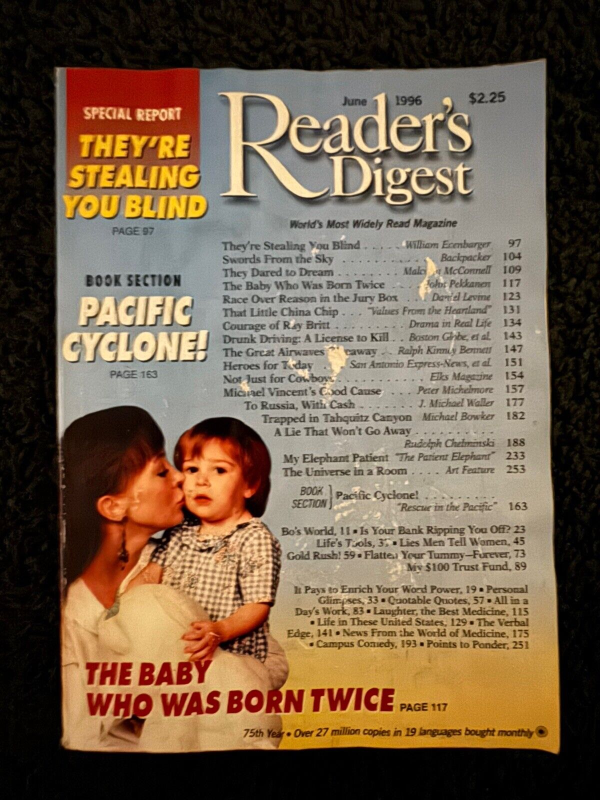 1980s & 1990s - Lot of 5 - Reader's Digest Magazines - Great Vintage Reads!