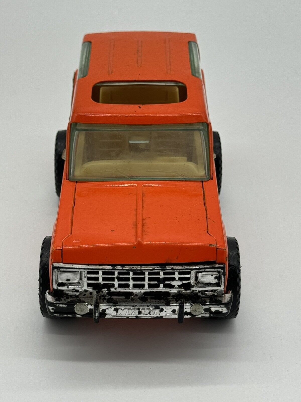 Vintage Nylint 7.5”L NYLINT BASS CHASER RED FORD BRONCO VTY 005